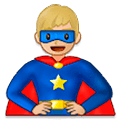 Emoji 🦸🏼‍♂️ Supereroe Uomo: Carnagione Abbastanza Chiara su Samsung One UI 5.0.
