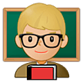 Emoji 👨🏼‍🏫 Professore: Carnagione Abbastanza Chiara su Samsung One UI 5.0.