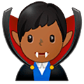 🧛🏾‍♂️ Emoji Homem Vampiro: Pele Morena Escura na Samsung One UI 5.0.