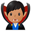 🧛🏽‍♂️ Emoji männlicher Vampir: mittlere Hautfarbe Samsung One UI 5.0.
