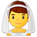 👰‍♂️ Emoji Hombre Con Velo en Samsung One UI 5.0.