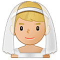 👰🏼‍♂️ Emoji Hombre Con Velo: Tono De Piel Claro Medio en Samsung One UI 5.0.