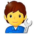 🧑‍🔧 Emoji Mechaniker(in) Samsung One UI 5.0.