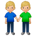 Emoji 👬🏼 Due Uomini Che Si Tengono Per Mano: Carnagione Abbastanza Chiara su Samsung One UI 5.0.