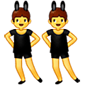 👯‍♂️ Emoji Hombres Con Orejas De Conejo en Samsung One UI 5.0.