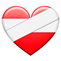 ❤️‍🩹 Emoji Emendando o coração na Samsung One UI 5.0.