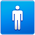 🚹 Emoji Banheiro Masculino na Samsung One UI 5.0.