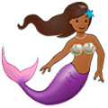 🧜🏾‍♀️ Emoji Sirena: Tono De Piel Oscuro Medio en Samsung One UI 5.0.