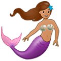 Emoji 🧜🏽‍♀️ Sirena Donna: Carnagione Olivastra su Samsung One UI 5.0.