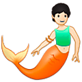 🧜🏻 Emoji Persona Sirena: Tono De Piel Claro en Samsung One UI 5.0.
