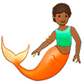 🧜🏾 Emoji Persona Sirena: Tono De Piel Oscuro Medio en Samsung One UI 5.0.