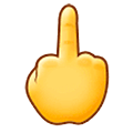 🖕 Emoji Dedo Corazón Hacia Arriba en Samsung One UI 5.0.