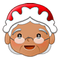 🤶🏽 Emoji Weihnachtsfrau: mittlere Hautfarbe Samsung One UI 5.0.