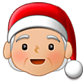 🧑🏼‍🎄 Emoji Mx Claus: Tono De Piel Claro Medio en Samsung One UI 5.0.