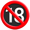 🔞 Emoji Prohibido Para Menos De 18 Años en Samsung One UI 5.0.