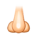 Emoji 👃🏻 Naso: Carnagione Chiara su Samsung One UI 5.0.