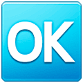Emoji 🆗 Pulsante OK su Samsung One UI 5.0.