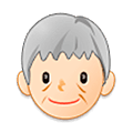 🧓🏻 Emoji älterer Erwachsener: helle Hautfarbe Samsung One UI 5.0.