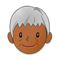 🧓🏾 Emoji älterer Erwachsener: mitteldunkle Hautfarbe Samsung One UI 5.0.