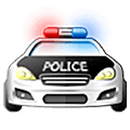 🚔 Emoji Viatura Policial Se Aproximando na Samsung One UI 5.0.