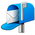 Emoji 📬 Cassetta Postale Aperta Bandierina Alzata su Samsung One UI 5.0.