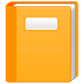 📙 Emoji orangefarbenes Buch Samsung One UI 5.0.