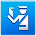 Emoji 🛂 Simbolo Del Controllo Passaporti su Samsung One UI 5.0.