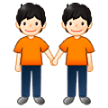 🧑🏻‍🤝‍🧑🏻 Emoji Dos Personas Dándose La Mano: Tono De Piel Claro en Samsung One UI 5.0.