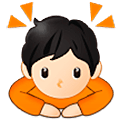 🙇🏻 Emoji Persona Haciendo Una Reverencia: Tono De Piel Claro en Samsung One UI 5.0.