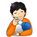 🧑🏻‍🍼 Emoji Persona Que Alimenta Al Bebé: Tono De Piel Claro en Samsung One UI 5.0.