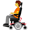 Person in motorisiertem Rollstuhl Samsung One UI 5.0.