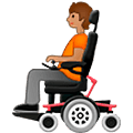 🧑🏽‍🦼 Emoji Pessoa Em Cadeira De Rodas Motorizada: Pele Morena na Samsung One UI 5.0.