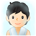 🧖🏻 Emoji Persona En Una Sauna: Tono De Piel Claro en Samsung One UI 5.0.
