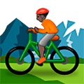 Mountainbiker(in): dunkle Hautfarbe Samsung One UI 5.0.