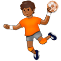 Handballspieler(in): mitteldunkle Hautfarbe Samsung One UI 5.0.