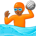 Émoji 🤽🏾 Personne Jouant Au Water-polo : Peau Mate sur Samsung One UI 5.0.