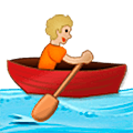 Emoji 🚣🏼 Persona In Barca A Remi: Carnagione Abbastanza Chiara su Samsung One UI 5.0.