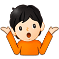 Emoji 🤷🏻 Persona Che Scrolla Le Spalle: Carnagione Chiara su Samsung One UI 5.0.