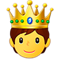Emoji 🫅 Persona Con La Corona su Samsung One UI 5.0.