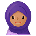Emoji 🧕🏽 Donna Con Velo: Carnagione Olivastra su Samsung One UI 5.0.