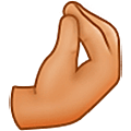 🤌🏼 Emoji Dedos Pellizcados: Tono De Piel Claro Medio en Samsung One UI 5.0.