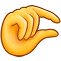🤏 Emoji Mano Pellizcando en Samsung One UI 5.0.