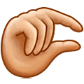 🤏🏼 Emoji Mano Pellizcando: Tono De Piel Claro Medio en Samsung One UI 5.0.