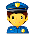 Emoji 👮 Agente Di Polizia su Samsung One UI 5.0.