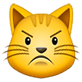 😾 Emoji Rosto De Gato Mal-humorado na Samsung One UI 5.0.