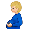 🫃🏼 Emoji Hombre Embarazado: Tono De Piel Claro Medio en Samsung One UI 5.0.