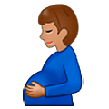 🫃🏽 Emoji Hombre Embarazado: Tono De Piel Medio en Samsung One UI 5.0.