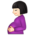 🤰🏻 Emoji Mujer Embarazada: Tono De Piel Claro en Samsung One UI 5.0.
