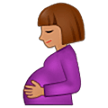 🤰🏽 Emoji Mujer Embarazada: Tono De Piel Medio en Samsung One UI 5.0.