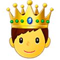Émoji 🤴 Prince sur Samsung One UI 5.0.